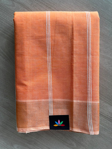 Striped Cotton Saree - 33575