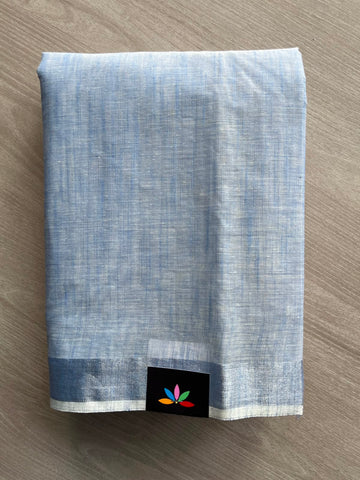 Simple Border Cotton Saree - 35251