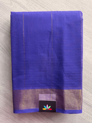 Zari Striped Cotton Saree - 35324