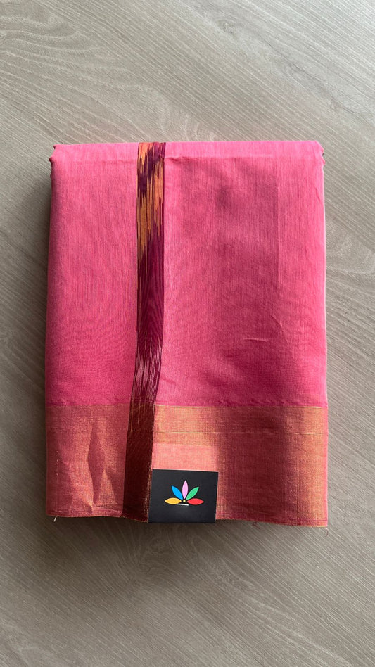 Ikkat Pallu Cotton Silk Saree -25372