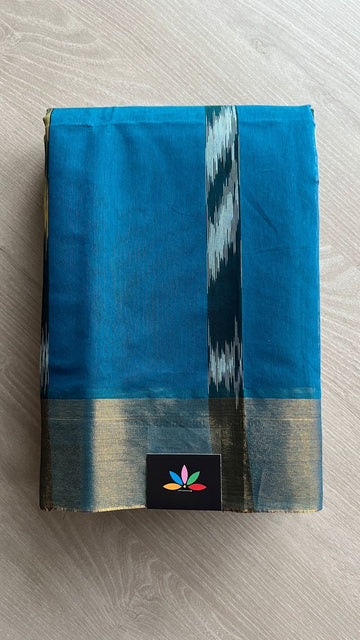 Ikkat Pallu Cotton Silk Saree -25378