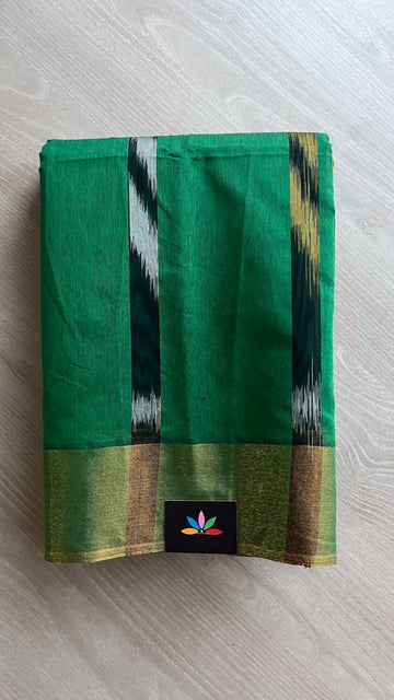 Ikkat Pallu Cotton Silk Saree -25373