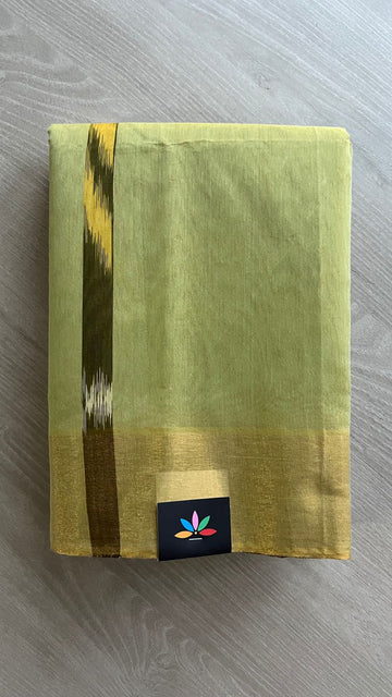 Ikkat Pallu Cotton Silk Saree -25381