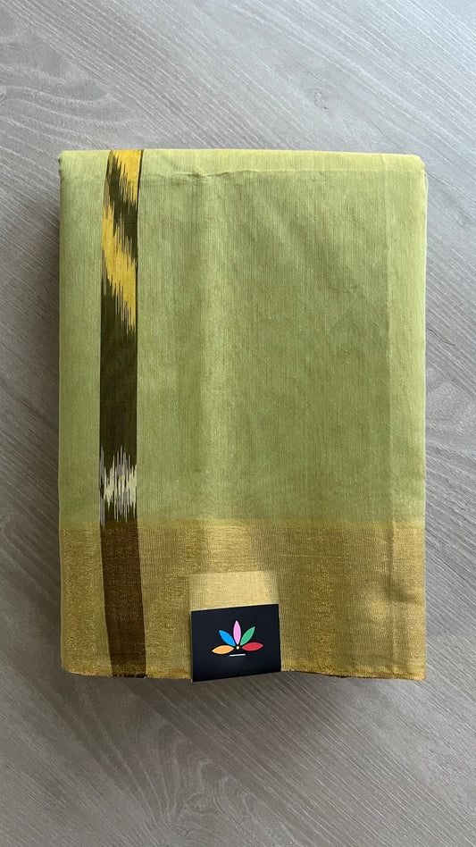 Ikkat Pallu Cotton Silk Saree -25381