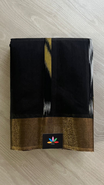 Ikkat Pallu Cotton Silk Saree -25383