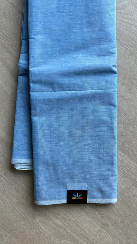 Simple Striped Pallu Cotton Saree -25488-25490