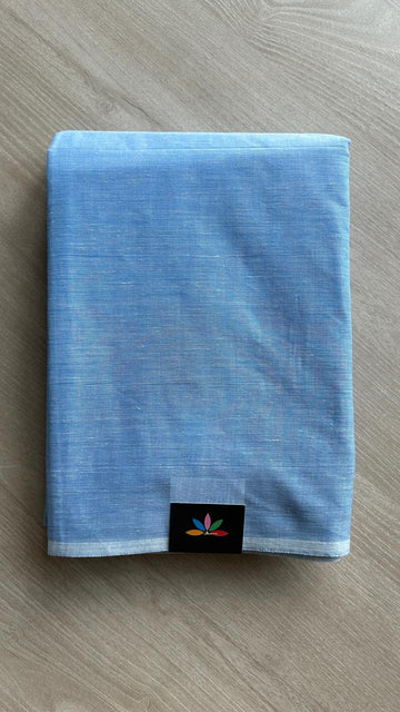 Simple Striped Pallu Cotton Saree -25488-25490