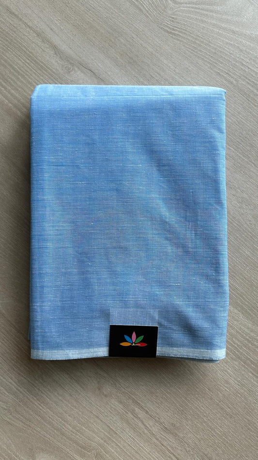 Simple Striped Pallu Cotton Saree -25488-25490