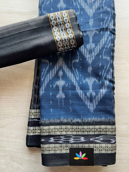 Orissa Ikkat Handloom Cotton Saree -11955