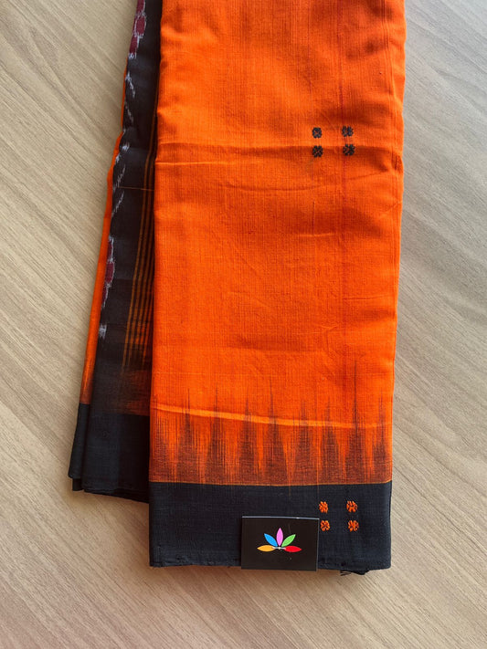 Special Weave Orissa Ikkat Handloom Cotton Saree-13754