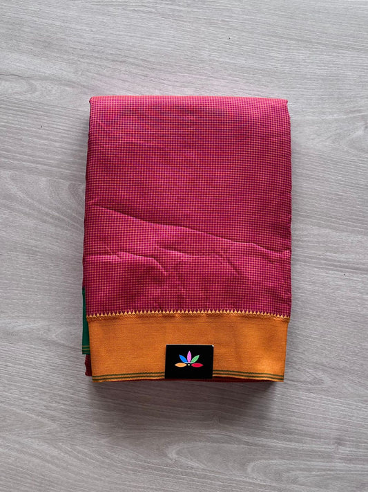 Simple Poly Cotton Saree -12864