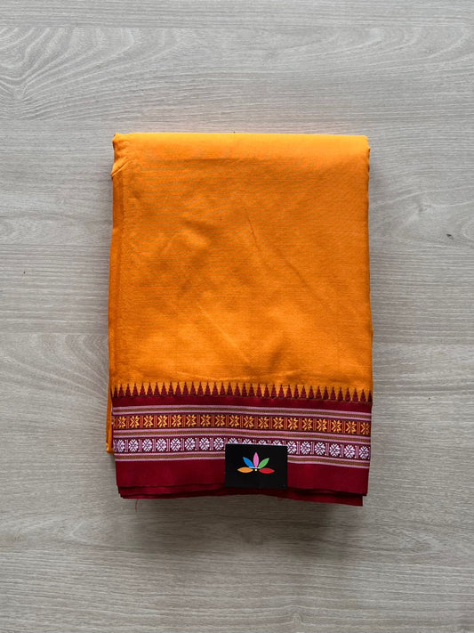 Simple Poly Cotton Saree -12867