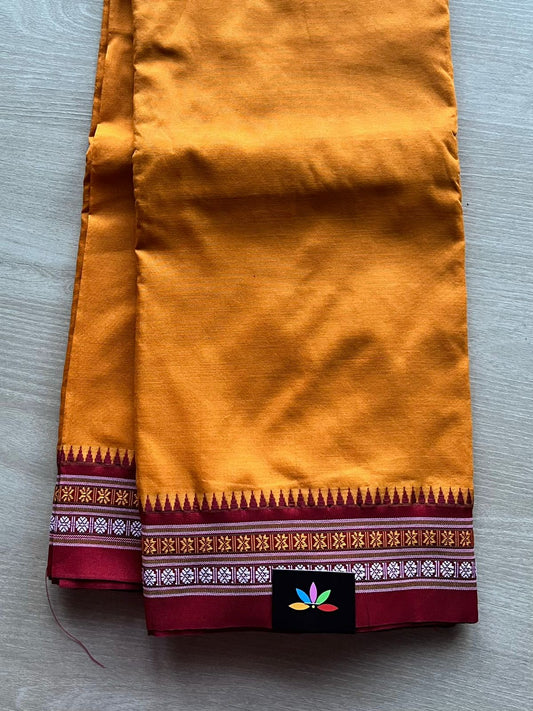 Simple Poly Cotton Saree -12867