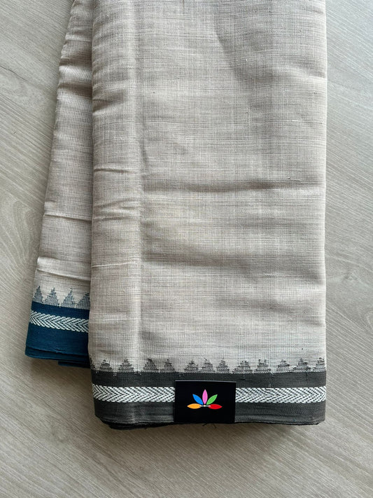 Handspun Ponduru Cotton Saree-11635