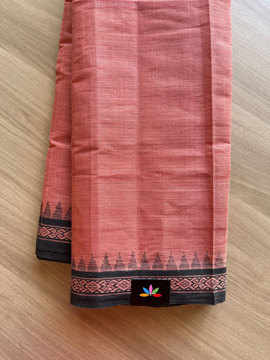 Handspun Ponduru Cotton Saree -13723