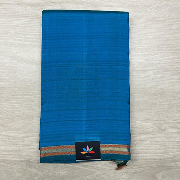 Handwoven Zari Butta Pure Silk Saree with All Over Zari Border -2631