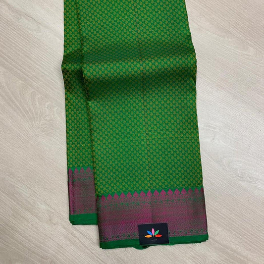 Pure Handloom with All Over Butta and Thread Woven Border Saree -3526