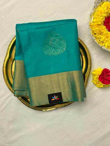 Exclusive Zari Woven Butta Handloom Pure Soft Silk Saree-7758