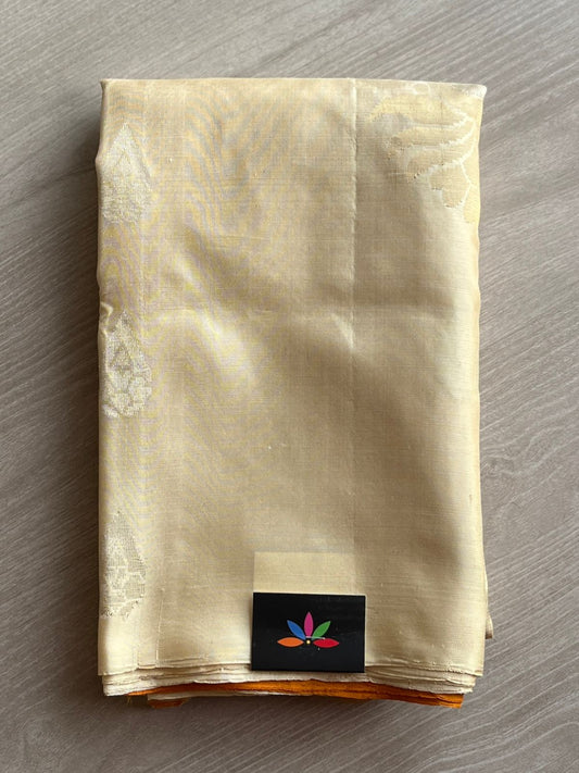 Exclusive Zari Woven Butta Handloom Pure Soft Silk Saree-7761