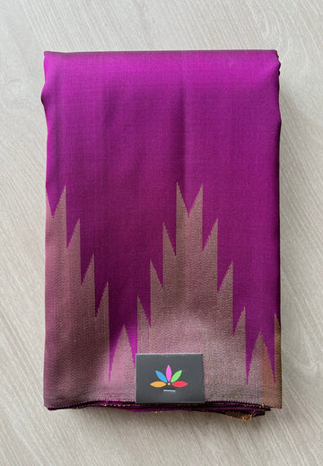 8 Kol Thazhampoo Border Handloom Pure Silk Saree -115