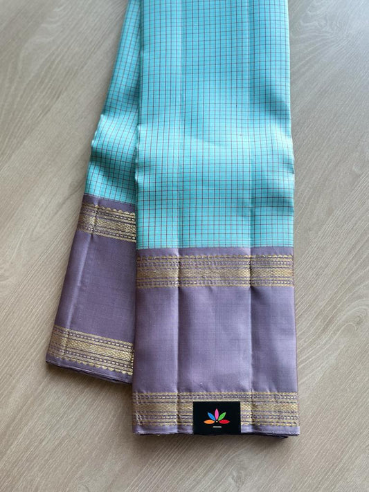 Korvai Border Handloom Pure Kancheevaram Silk Saree - 116