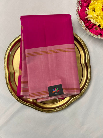 8 Kol Coin Butta Traditional Handloom Pure Kancheevaram Silk Saree - 120
