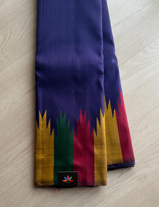 8 Kol Thazhampoo Border Handloom Pure Silk Saree -127