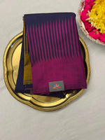 8 Kol Seepu Reku Traditional Handloom Kancheevaram Pure Silk Saree -129