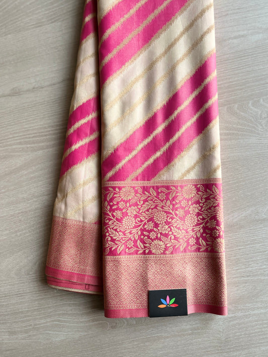 Woven Border Pat (Assam) Silk Saree -8601