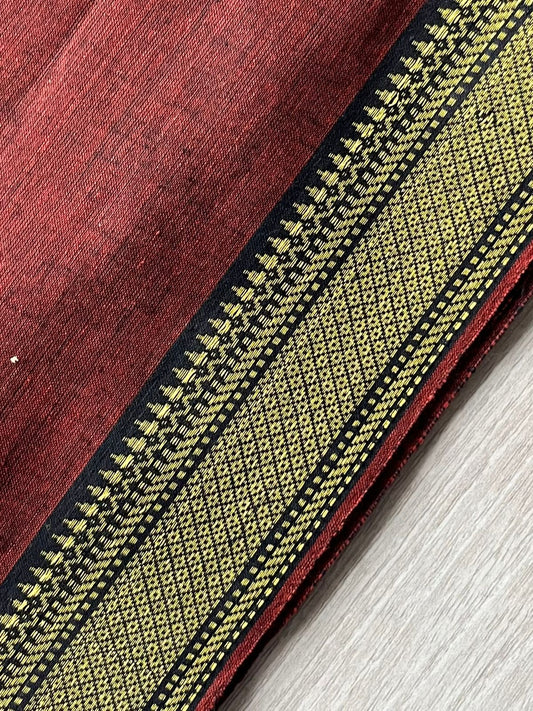 Handwoven Mangalagiri Cotton Blouse Fabric (1 Meter)