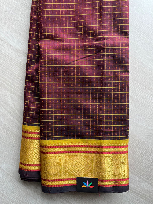 Lakshadeepam Handloom Silk Cotton Saree - 27937