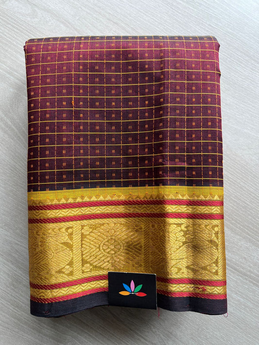 Lakshadeepam Handloom Silk Cotton Saree - 27937