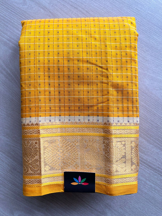 Lakshadeepam Handloom Silk Cotton Saree - 27938