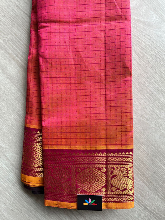 Lakshadeepam Handloom Silk Cotton Saree - 27939