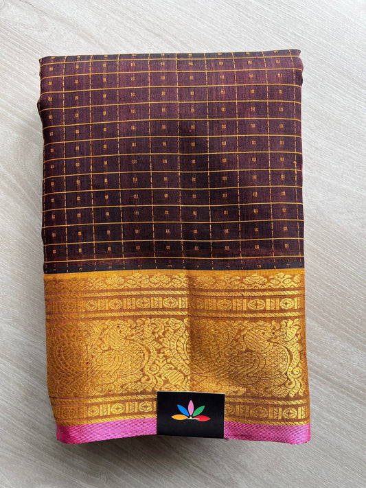 Lakshadeepam Handloom Silk Cotton Saree - 27940