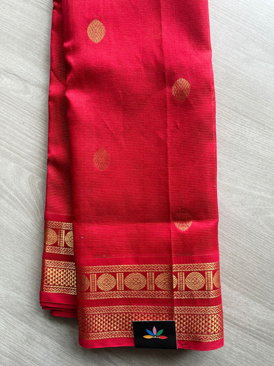 Vairaoosi Handloom Silk Cotton Saree  - 27943