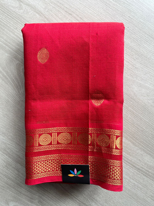 Vairaoosi Handloom Silk Cotton Saree  - 27943