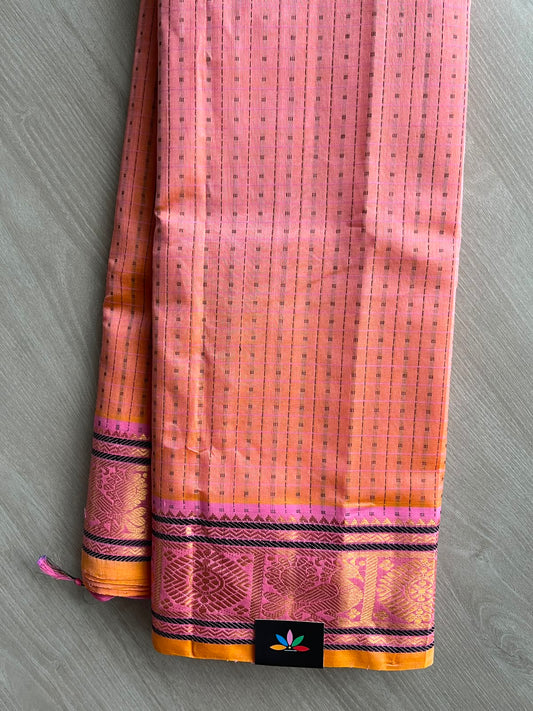 Lakshadeepam Handloom Silk Cotton Saree - 33264