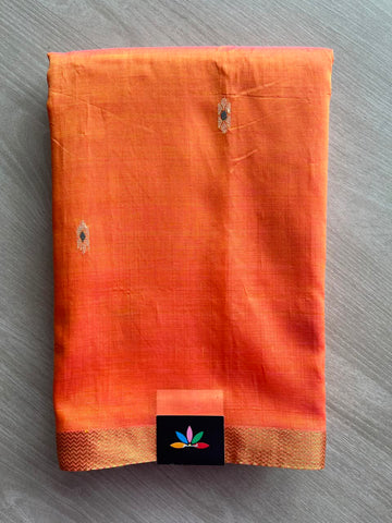 Simple Semi Silk Cotton Saree -26874