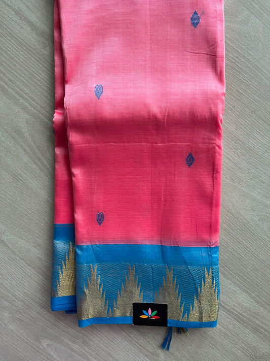 Simple Semi Silk Cotton Saree -26880