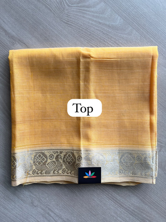 Digital Printed Duppata Mangalagiri Silk Cotton 3 Piece Unstitched Suit Set - 33251