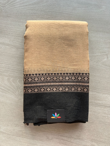 Contrast Border Bengal Soft Cotton Saree (Without Blouse) -32807-32808