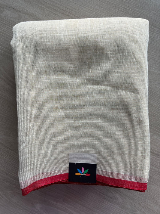 Tissue Linen Saree-23638