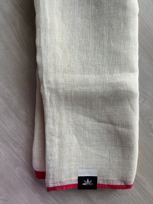 Tissue Linen Saree-23638
